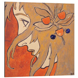 Magnettafel Profilbildnis eines Mädchens