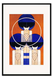 Gerahmter Kunstdruck Ver Sacrum, 1902 (Detail)