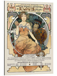 Magnettafel Weltausstellung in St. Louis 1904