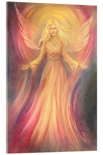 Acrylic print Angel of light and love