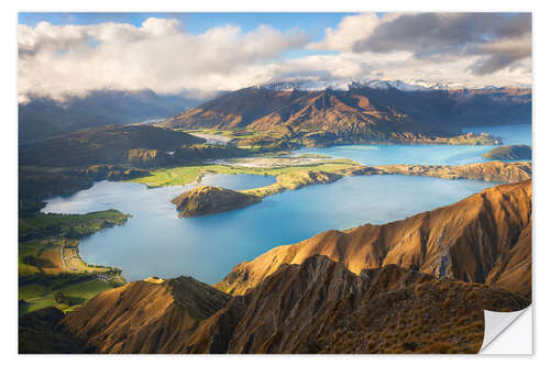 Naklejka na ścianę Wanaka Mountains