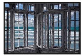 Gerahmter Kunstdruck Bald kommt die Flut