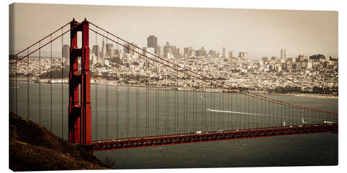 Canvas print San Francisco Panorama