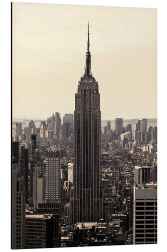 Alubild Empire State Building Vintage