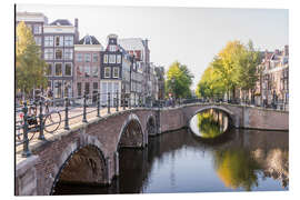 Magnettafel Amsterdamer Grachten