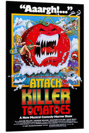 Aluminium print Attack of the Killer Tomatoes