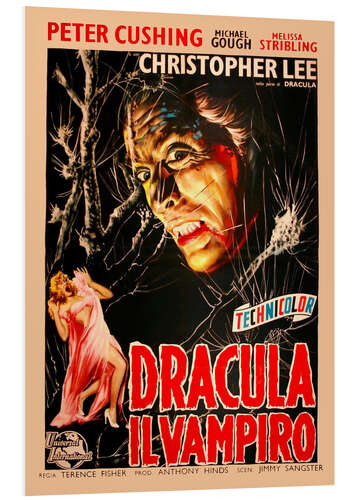 Quadro em PVC Dracula