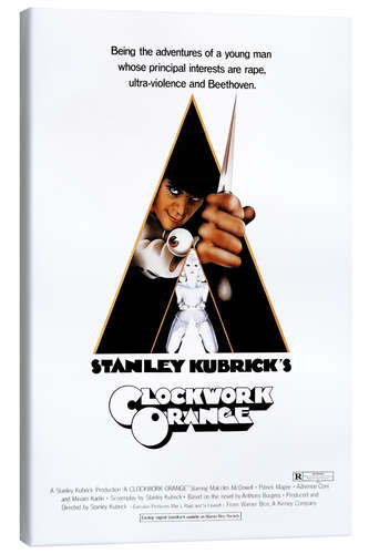 Canvastavla A Clockwork Orange