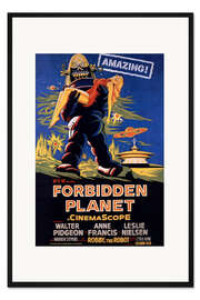 Gerahmter Kunstdruck Alarm im Weltall (englisch)