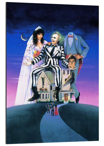 Cuadro de aluminio Beetlejuice