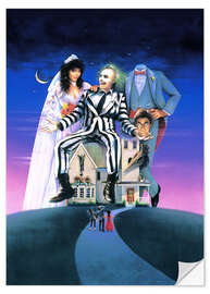 Vinilo para la pared Beetlejuice