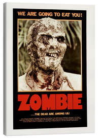 Canvas-taulu Zombie Flesh-Eaters - Vintage Entertainment Collection