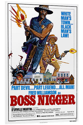 Stampa su PVC Boss Nigger (inglese)