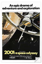 Muursticker 2001: A Space Odyssey