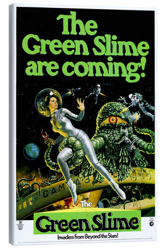 Canvas print The Green Slime