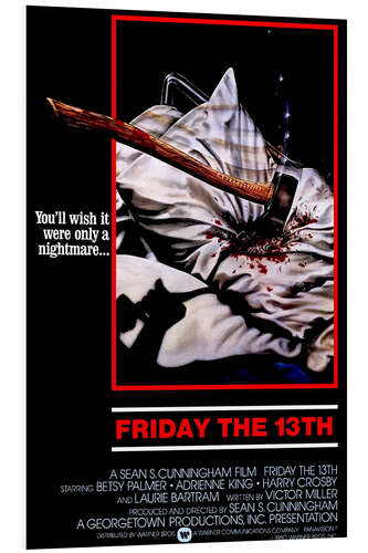 PVC print Friday the 13th