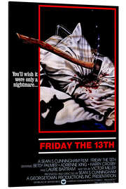 Magnettafel Freitag der 13. (englisch)