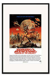 Gerahmter Kunstdruck Barbarella I