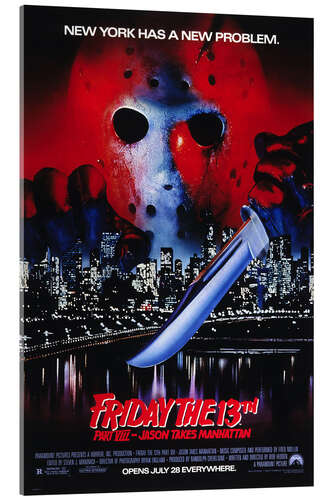 Acrylic print Friday the 13th Part VIII: Jason Takes Manhattan