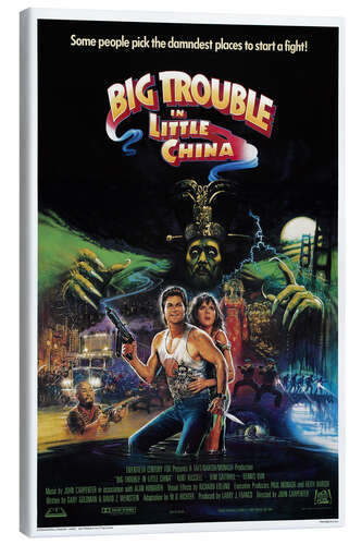 Canvas print Big Trouble in Little China