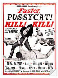 Wall sticker Faster, Pussycat! Kill! Kill!