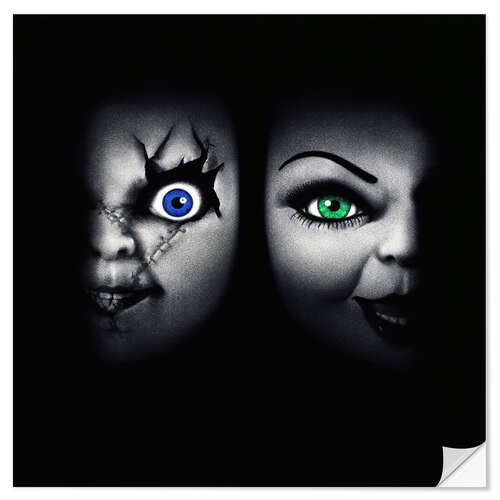 Selvklæbende plakat Bride of Chucky (Barneleg 4)