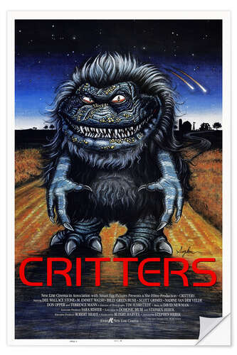 Självhäftande poster Critters