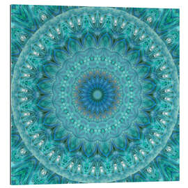 Gallery print Mandala luminous Opal