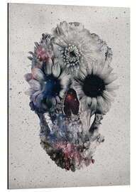 Magnettafel Floral Skull 