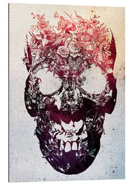 Gallery print Floral skull