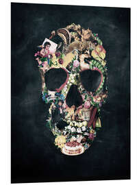 Quadro em PVC Vintage Skull