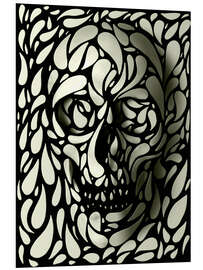 Foam board print Skull 4