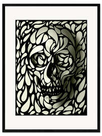 Framed art print Skull 4