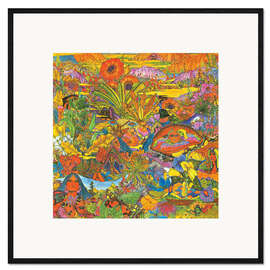 Framed art print Psychedelic