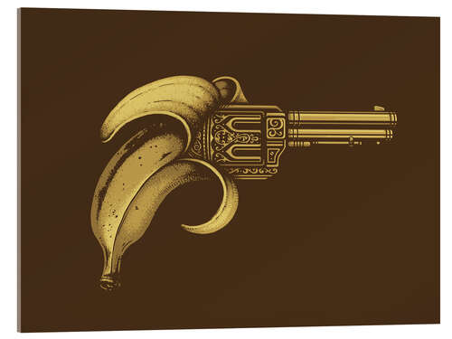 Akryylilasitaulu banana gun