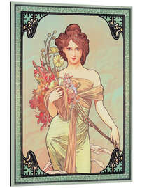 Magnettafel Die Vier Jahreszeiten - Frühling (Detail)