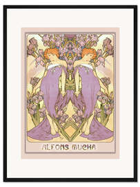 Gerahmter Kunstdruck Die Blumen - Iris