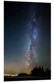 Foam board print Milkyway