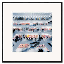 Framed art print Stuttgart Public Library