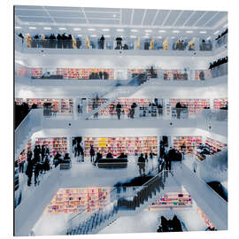 Magnettafel Stadtbibliothek Stuttgart