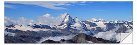 Naklejka na ścianę Matterhorn panorama