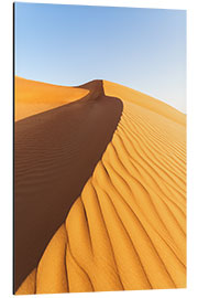 Aluminiumsbilde Sand dune - Wahiba sands desert, Oman