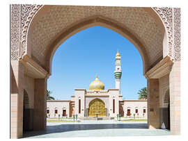 Quadro em plexi-alumínio Mosque in Muscat, Oman