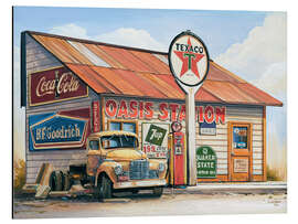 Magnettafel Oasis Station