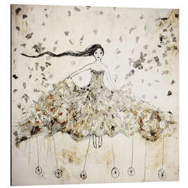 Magnettafel Die Gedanken sind frei