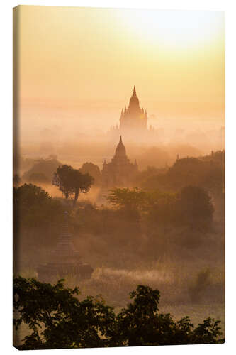 Lærredsbillede Pagodas of Bagan, Myanmar