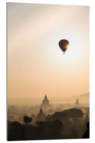 Galleriataulu Sunrise with balloon, Bagan