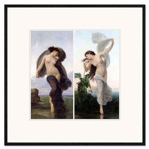 Impression artistique encadrée Crépuscule et Aurore