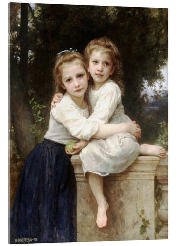 Quadro em acrílico Duas irmãs