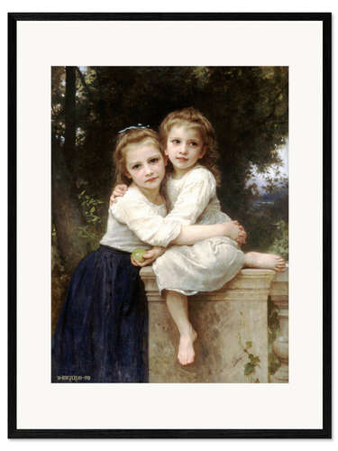 Framed art print Two sisters